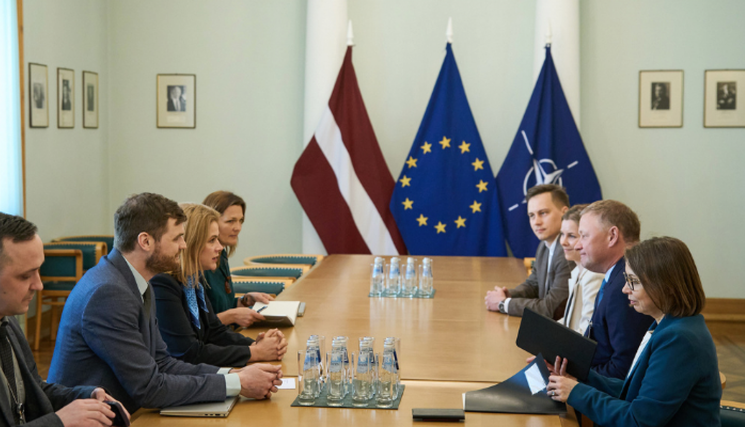 Latvian Prime Minister Evika Siliņa new investment by the